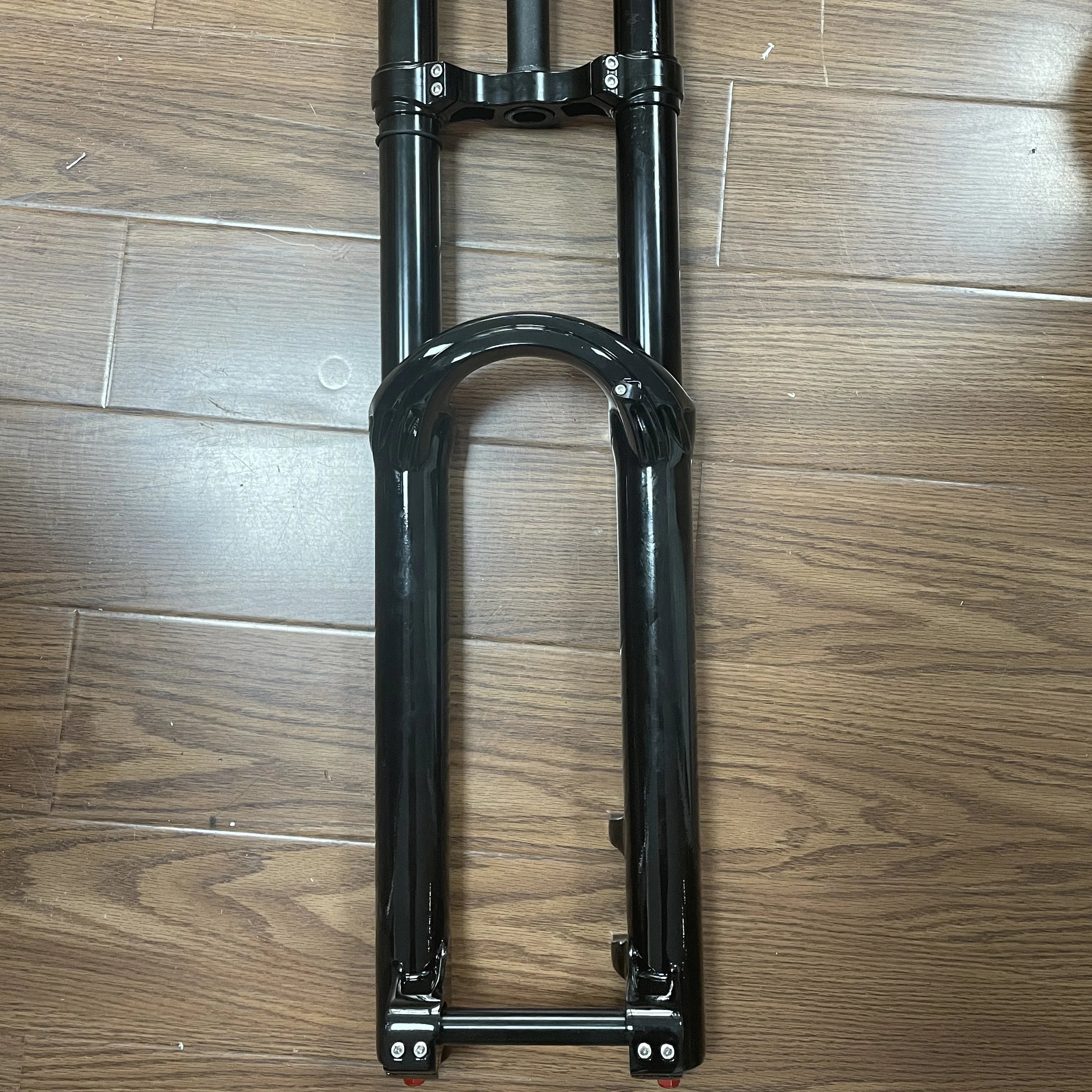 Suspension Front Fork Dirt Bike Double Crown Ebike Fork with Head Light Mounting Feature for Surron Bike