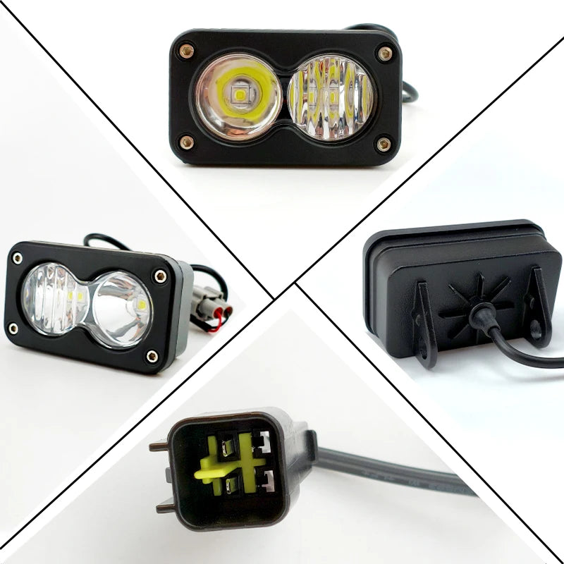 20W White/Yellow Motorcycle LED Row Light Kit Motorcycle Headlight for SURRON Light Bee S X