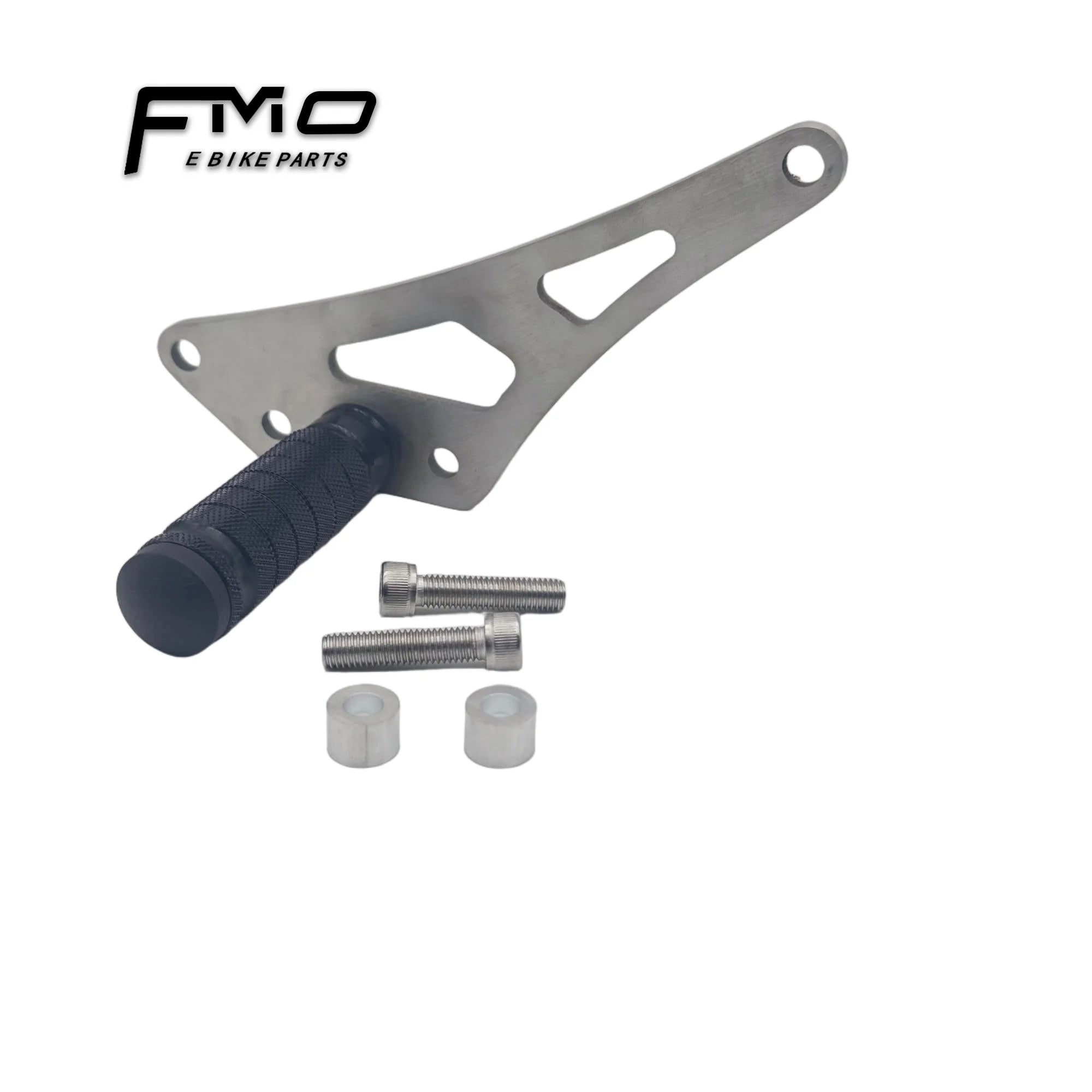 FMO Single Left- Foot Lock for Sur-Ron Light Bee Stunt Bike - Stainless Steel & Black Mixed Color