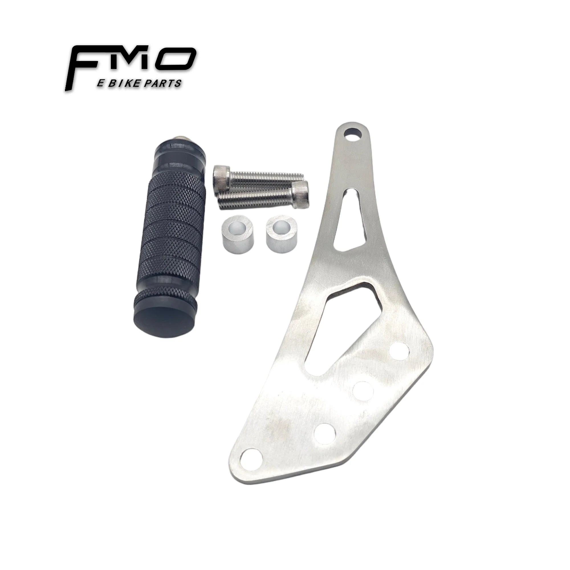 FMO Single Left- Foot Lock for Sur-Ron Light Bee Stunt Bike - Stainless Steel & Black Mixed Color