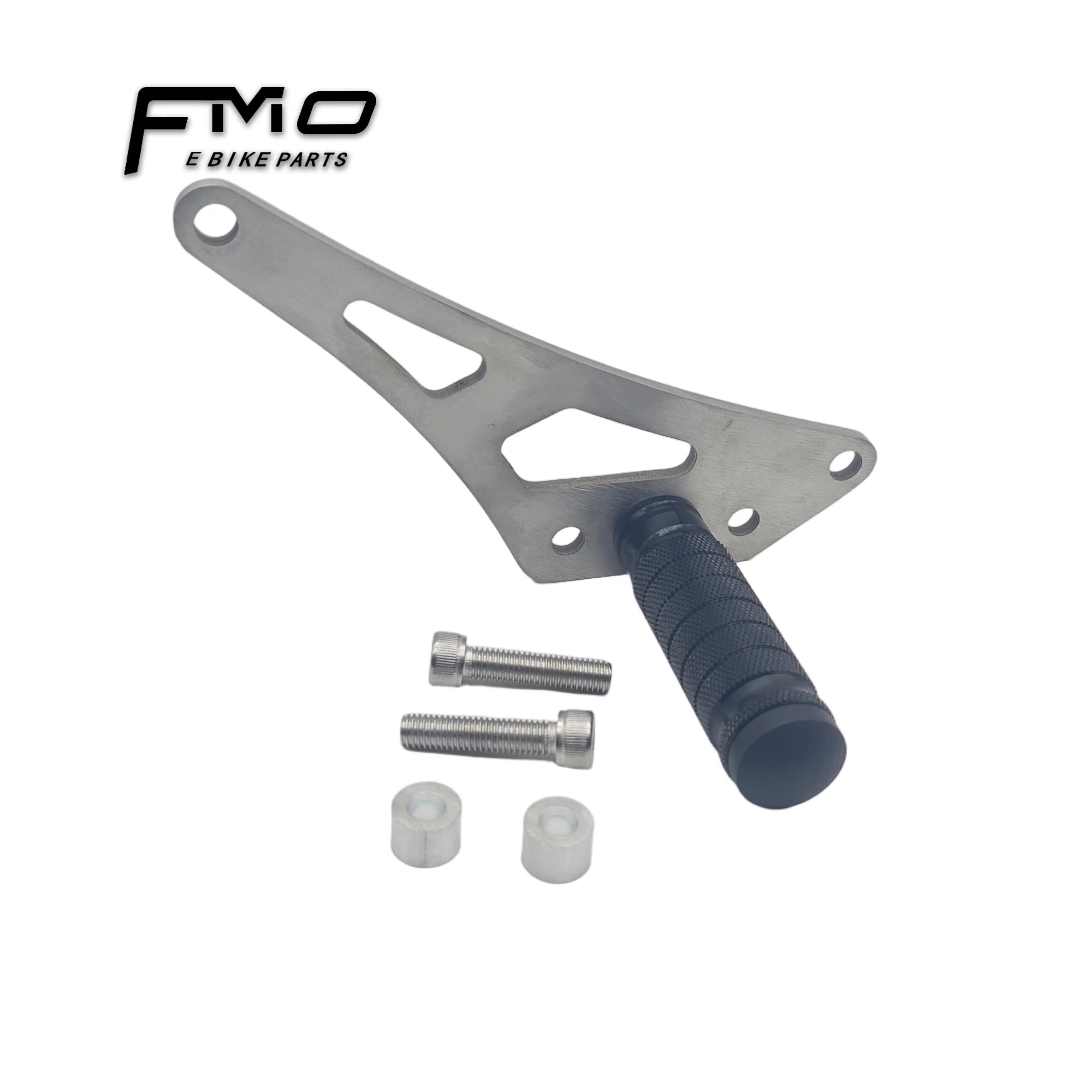 FMO Single Left- Foot Lock for Sur-Ron Light Bee Stunt Bike - Stainless Steel & Black Mixed Color