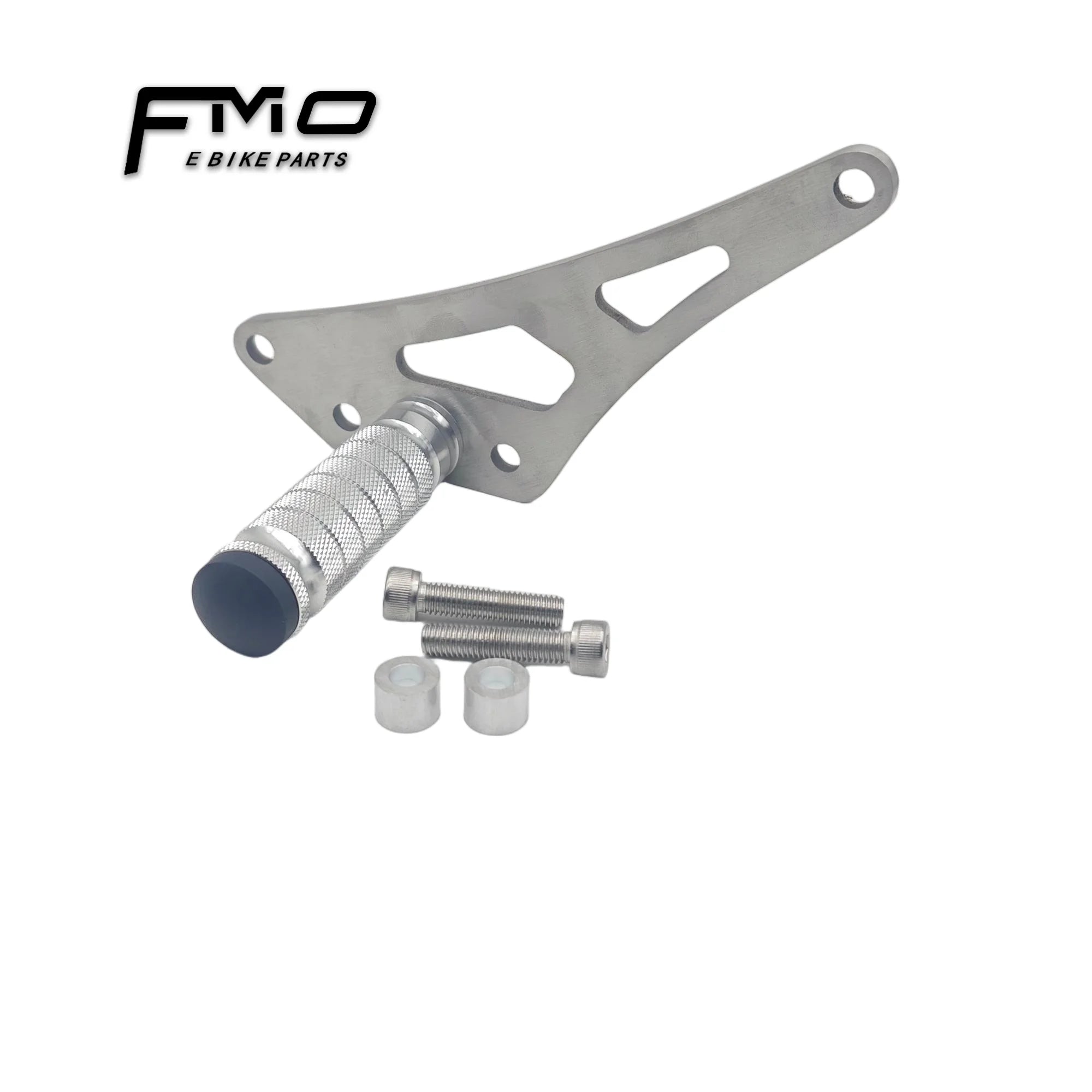 FMO Single Left- Foot Lock for Sur-Ron Light Bee Stunt Bike - Stainless Steel & Black Mixed Color