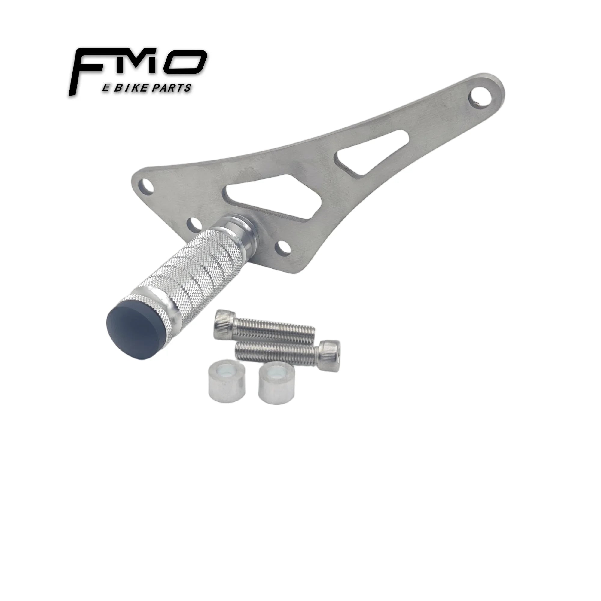 FMO Single Left- Foot Lock for Sur-Ron Light Bee Stunt Bike - Stainless Steel & Black Mixed Color